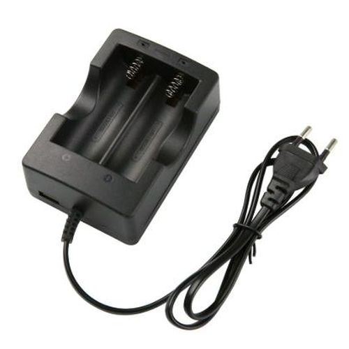 Carregador 2x Pilhas lítio 18650 220V