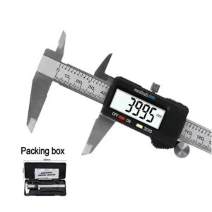 Paquímetro / Micrómetro Digital LCD 20 centimetros em Aço
