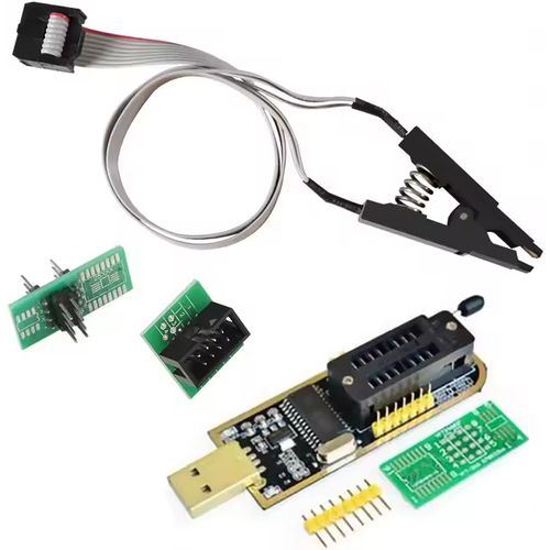 Programador USB CH341A BIOS/FLASH/Gravador 24/25