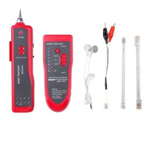 Probador de cables de red RJ45 con localizador de cables