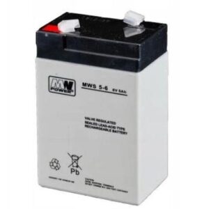 Batería de plomo-ácido MW de 6 V y 5 Ah
