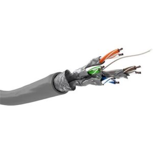 Cabo de rede externo CAT 6 S/FTP multifilar (PiMF) - Cinza (metro)