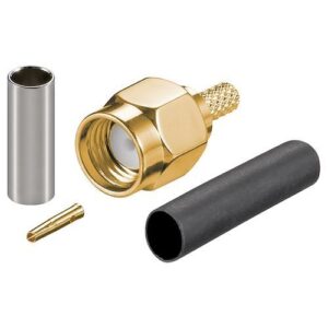 Hoja de crimpado RP-SMA hembra RG174