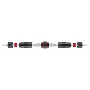 União para cabos de rede RJ45 CAT6 STP interior / exterior (IP68)