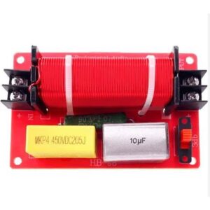 Filtro de cruce para altavoces de subwoofer de hasta 500 W RMS 8/4 ohmios