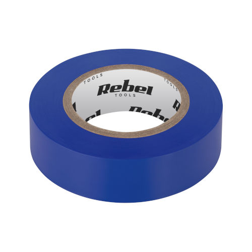Fita adesiva de isolamento 0.13mm / 19mm / 9 metros - Azul