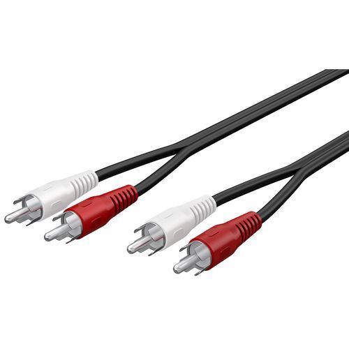 Cabo RCA Stereo 2x RCA Macho / Macho 2.5 metros