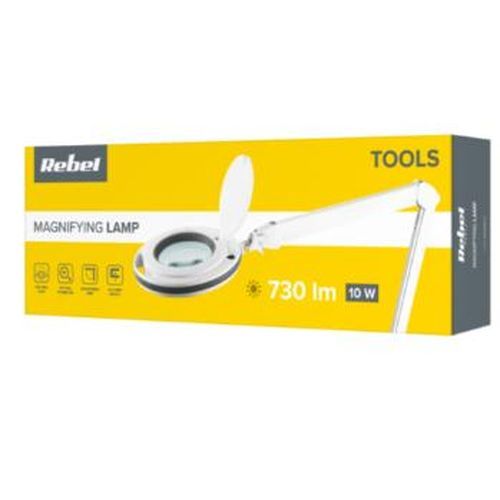 Candeeiro Bancada c/ Lupa 5 Dioptrias c/ lâmpada 10W - Image 2