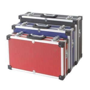 Juego de 3 maletas de aluminio