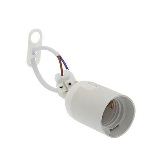 Suporte Casquilho p/ Lâmpada E27 c/ Fios e ligador