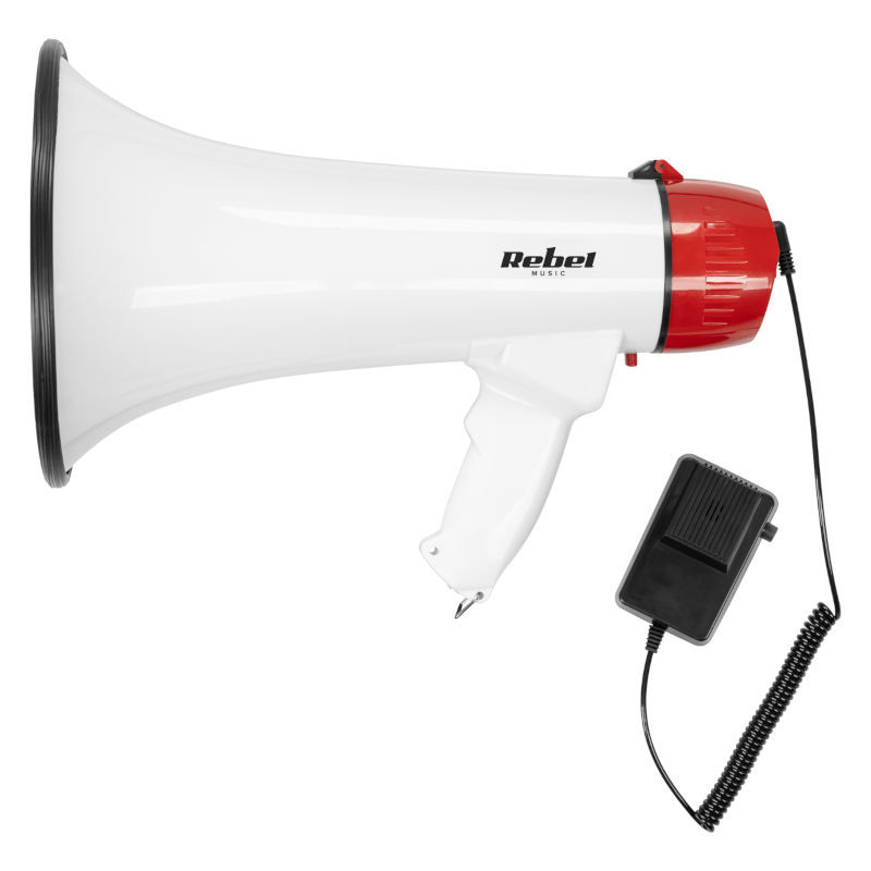 Megafone 20W com Microfone e Sirene DH10