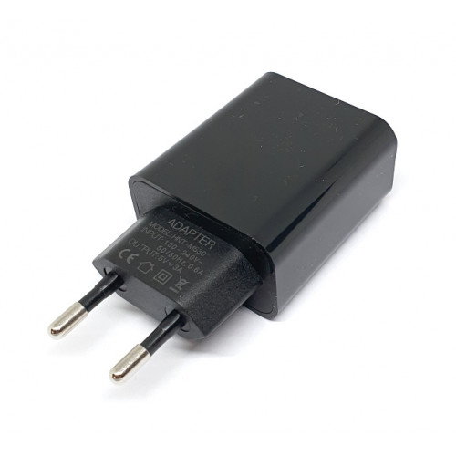Carregador USB 5V 3A (Preto)