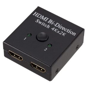 Comutador / Mini Switch HDMI 1 Entradas / 2 Saída 4K