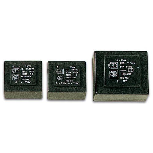 TRANSFORMADOR ENCAPSULADO 12VA 1 x 9V / 1 x 1.330A