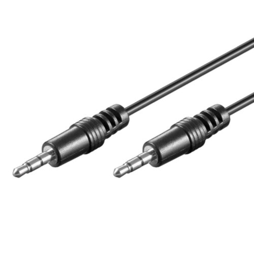 Cabo Jack 3.5mm Macho / Macho stereo (cobre) 2.5 metros - GOOBAY