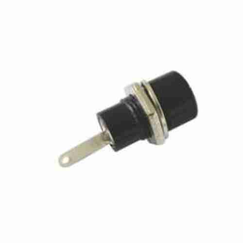 Alvéolo para banana 4mm com Isolamento - Preta