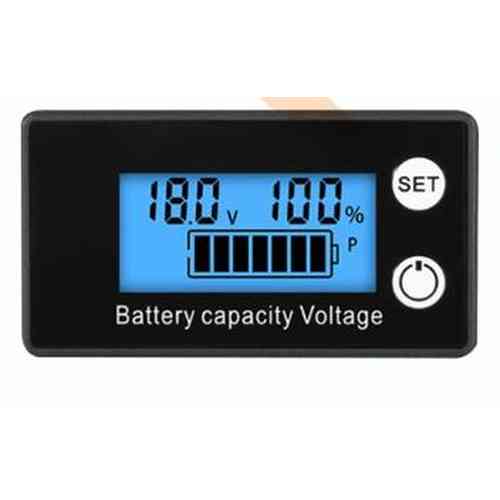 indicador de capacidade da bateria de lítio chumbo ácido dc 8v-100v