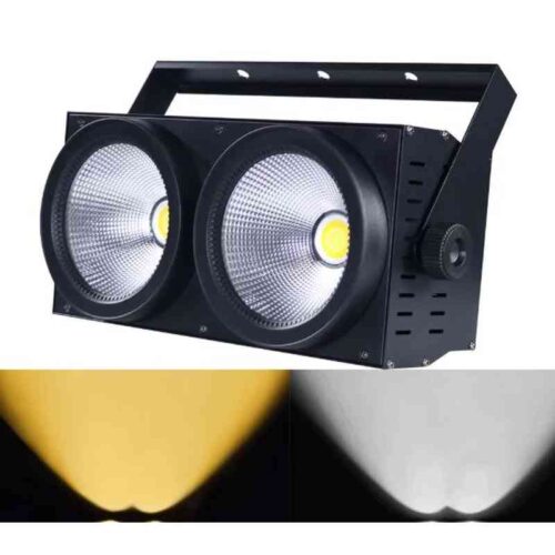 Blinder Duplo 200W DMX cor branco frio e quente