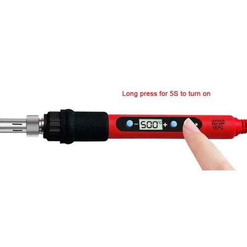 Ferro de soldar com Temperatura Ajustável com Display e interruptor 220V 60W - Image 3