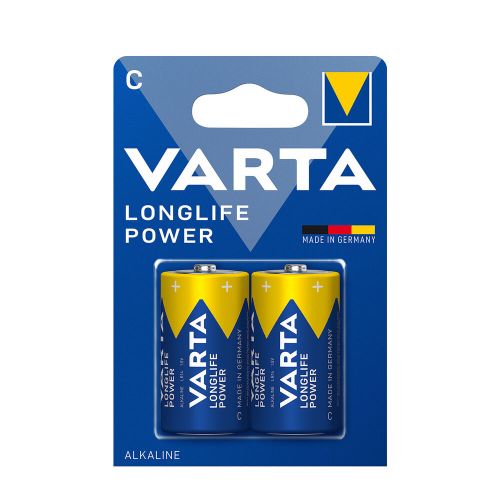 Pilha Alcalina 2x LR14 / C Longlife – VARTA