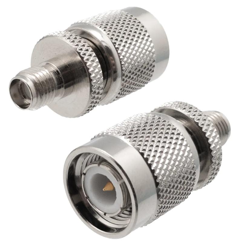 Adaptador BNC Macho - SMA Fêmea