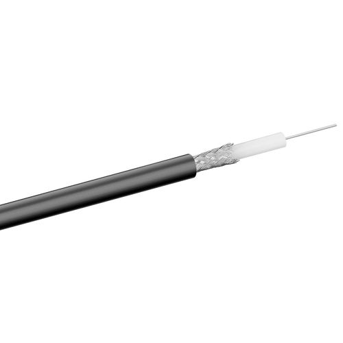 Cabo coaxial RG-59, dupla blindagem