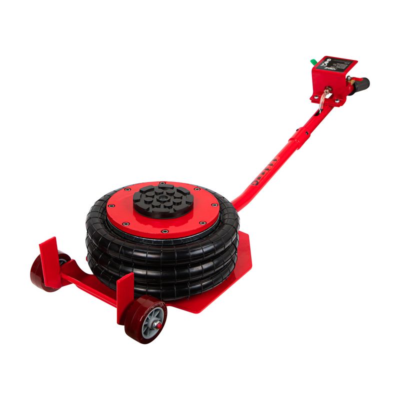 Macaco pneumático 3.5T com 3 almofadas em borracha